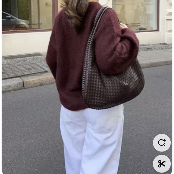 Zara  Red knit Sweater - Picture 13 of 13